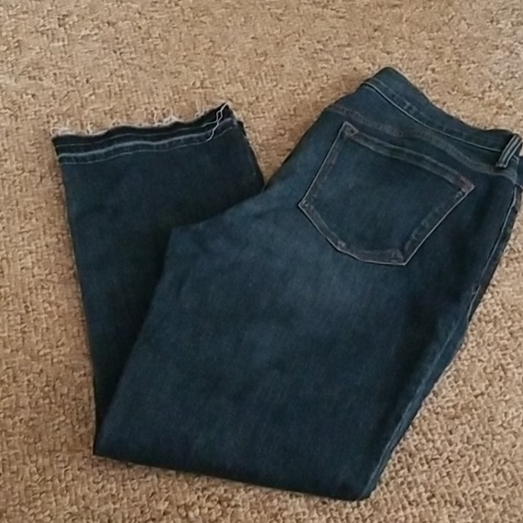 Old Navy flare jeans with detail at bottom - Picture 1 of 3